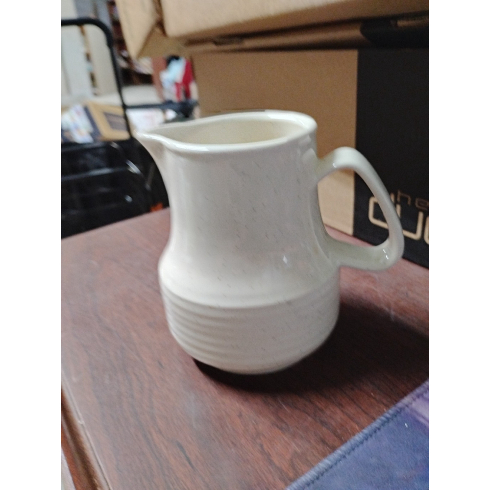 Andre Ponche Delightful Pitcher Creamer Decostone Made in USA Vintage